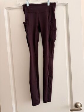 Dark Plum Lulumeon Leggings